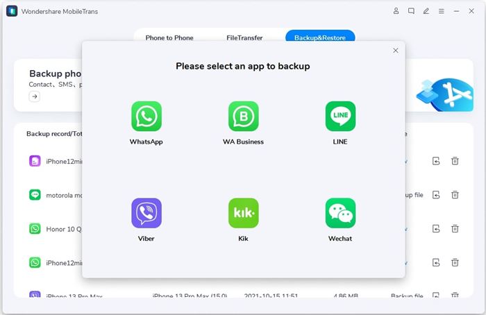 whatsapp backup home