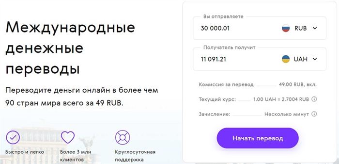 Денежные переводы Paysend