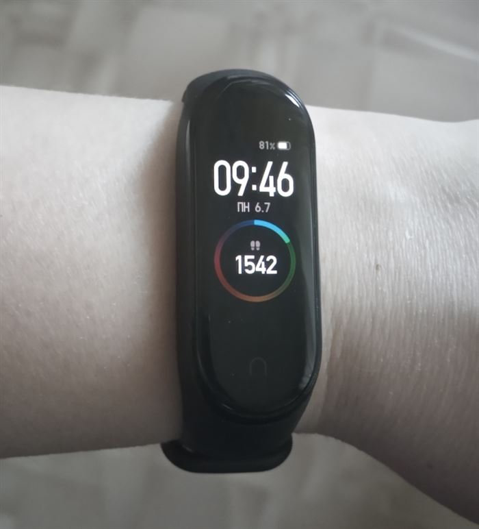 Обзор на Фитнес-браслет Xiaomi Mi Band 4 NFC, черный - изображение 7